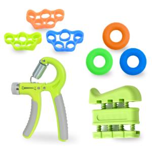 ハンドグリップ 8点セット 筋トレ 握力 トレーニング