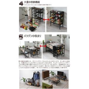キッチンワゴン ワゴン キャスター付き 天板 ...の詳細画像4