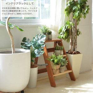 踏み台 折りたたみ 木製 スチール スリム 椅...の詳細画像3