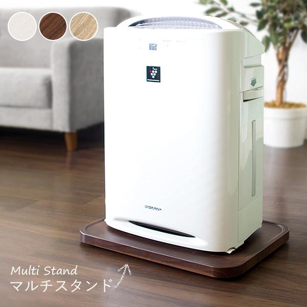 平台車 空気清浄機 台車 キャスター付き ミニ トレー カフェ 木製 北欧 おしゃれ トレイ かわい...