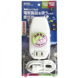 HTDC130240V38W 全世界対応変圧器(トランス式) プラグC