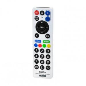 ELPA　スリムテレビリモコン　RC-TV013UD