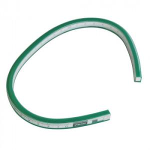 自在曲線定規 30cm型 目盛り付き 1-819-0130