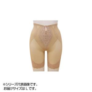 TAMURA Yauco シルキーボディシェイプ ロングガードル YTJ04 フラックスベージュ L