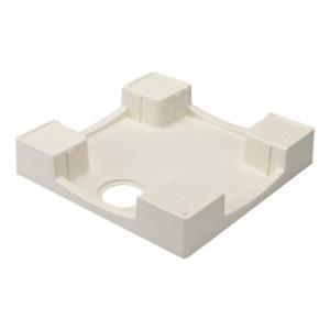 テクノテック 洗濯機用かさ上げ防水パン セーフガードパン TPW700-CW1-GN アイボリーホワ...