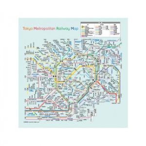トレシー 22×22cm A 2222P-TMP Tokyo Metropolitan Railwa...