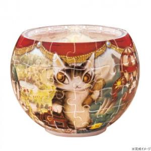 ランプシェードパズル 80ピース わちふぃーるど ダヤン、空の旅へ 2201-72