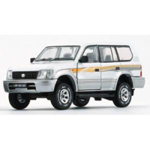 ビ-エムクリエイションズ トヨタ ランドクルーザー プラド LC95 ホワイト RHD 1/64スケ...