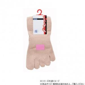 神戸生絲 婦人シルクハイゲージ5本指ソックス 22-24cm SY303 ベージュ