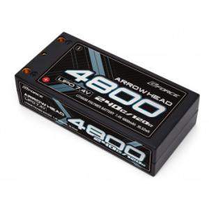 G-FORCE Arrow Head LiPo バッテリー 7.4V 4800mAh 120C/24...