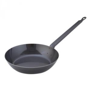 遠藤商事　SA 鉄黒皮厚板フライパン　34cm　AHL20034