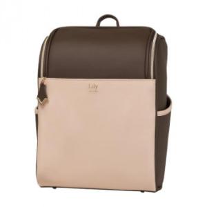 リュックサック Lily Brown x Beige Bag-Lily05