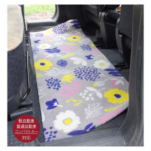 カーマット フロアマット 車用 車 おしゃれ 軽自動車 汎用 カー用品 車用品 リアマット ゴム マット リア 汎用マット 2列目 かわいい