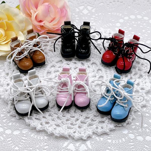 ドーリア(Dollia) ブライス 1/6ドール 靴 レースアップショートブーツ 6色