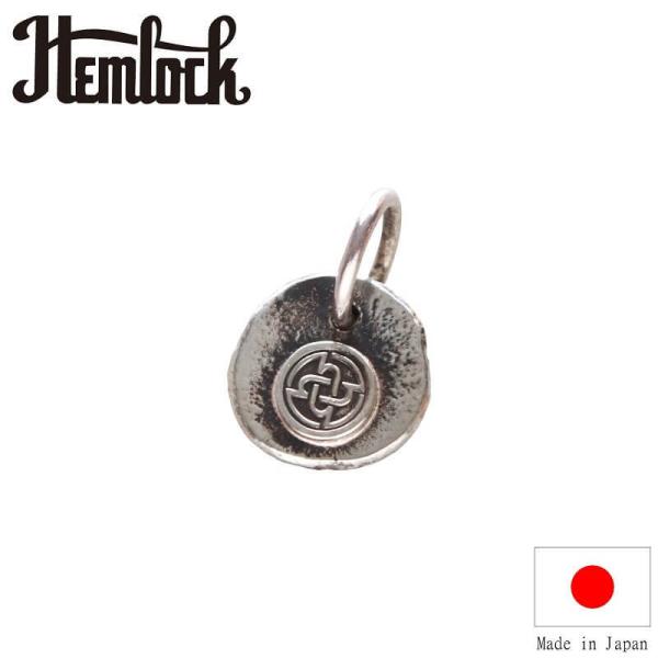 ロゴ メタル トップ スモール hemlock ヘムロック H circle logo metal ...