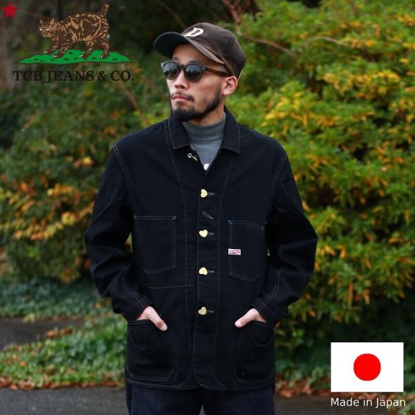 TCBジーンズ キャットハート チョアコート ブラック TCB jeans Cathartt Cho...
