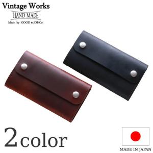 ヴィンテージワークス 財布 アメリカンレザーウォレット Vintage Works Leather Wallet VWLW-03 メンズ アメカジ 本革 日本製 プレゼント｜quriousweb