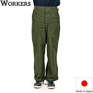 ♡美品♡ ドゥロワー　ヘリンボーンカーゴパンツ　24AW カーキ　定価9.7 WORKERS ワーカーズ ヘリンボーン カーゴパンツ WORKERS M43 Trousers