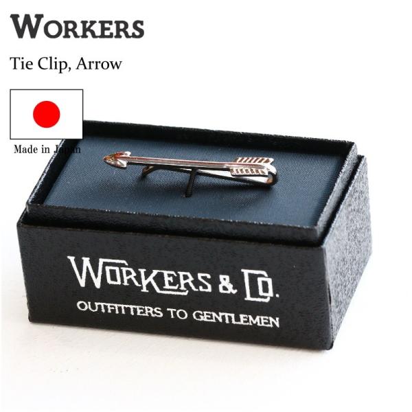 WORKERS タイクリップアロー Tie Clip, Arrow