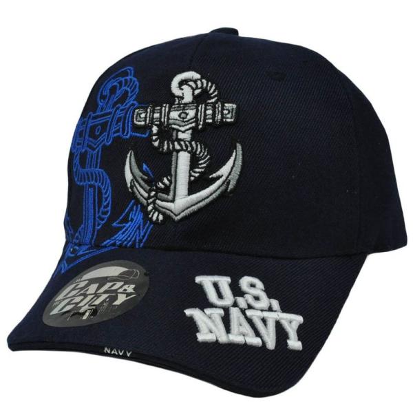 アメリカ海軍アンカーロープ 軍事戦争 USA 公式ライセンス帽子キャップ