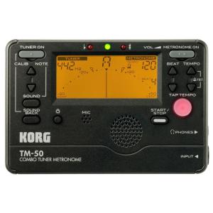 KORG チューナー/メトロノーム TM-50 BK ブラック｜quvmall2