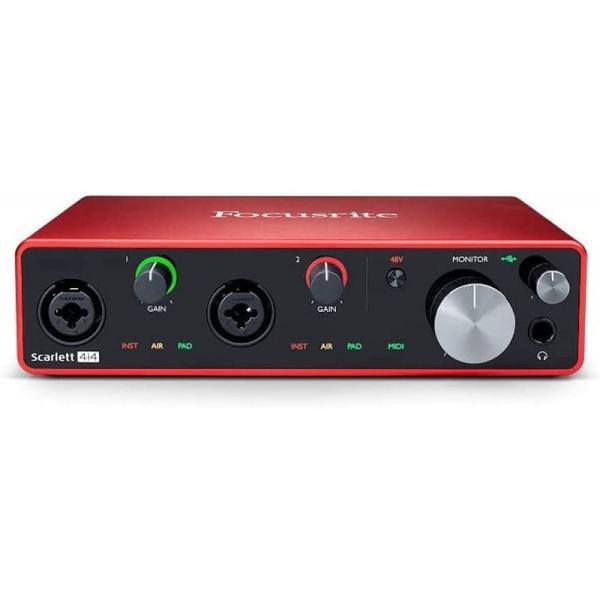 Focusrite フォーカスライト/Scarlett 4i4 G3 USB 2.0 Type C ...