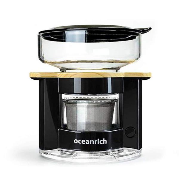 オーシャンリッチ(Oceanrich) 自動ドリップ・コーヒーメーカー ブラック UQ-CR8200...