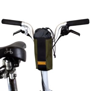 日本正規品 RESTRAP(レストラップ) 自転車 CITY STEM BAG シティステムバッグ オリーブ 1L 防水 軽量バーバッグ｜quvmall2