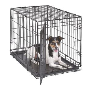 Midwest 1530 iCrate Single-Door Pet Crate 30-By-19-By-21-Inch by Midwe｜quvmall2