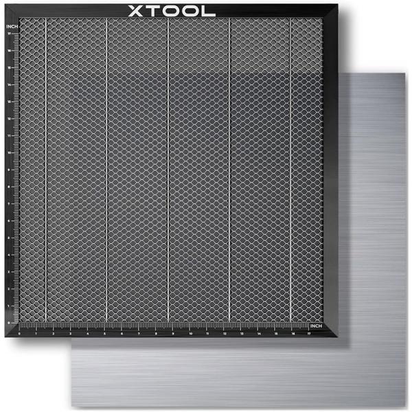 xTool D1/D1Pro用ハニカムパネル 50x50x2.2cm レーザー切断プラットフォーム ...