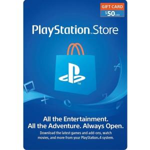 PlayStation NETWORK CARD $50 北米版