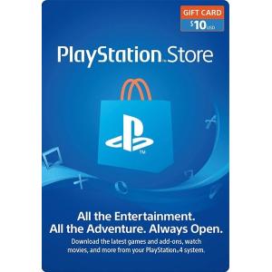 PlayStation NETWORK CARD $10 北米版