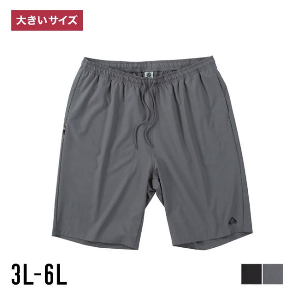 大きいサイズ ショート ハーフパンツ メンズ  ELEMENT(エレメント) 速乾 撥水加工 水陸両...