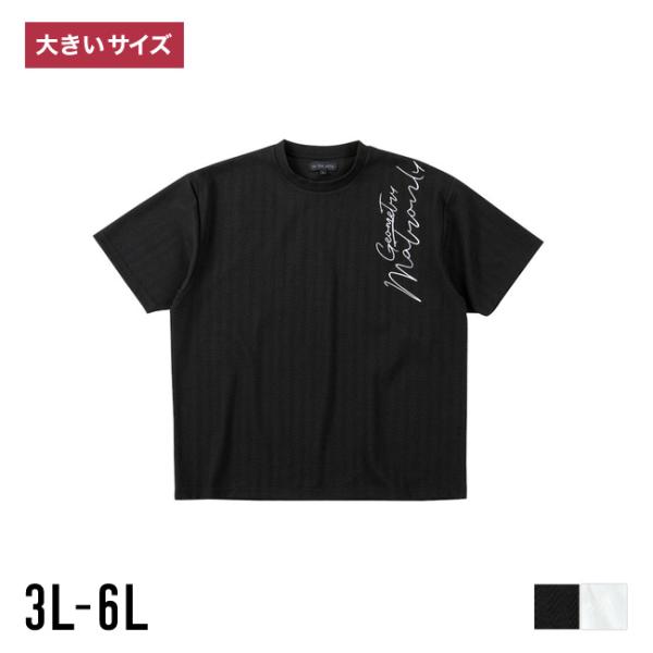 大きいサイズ 半袖Tシャツ カットソー メンズ  in the attic インジアティック ストレ...