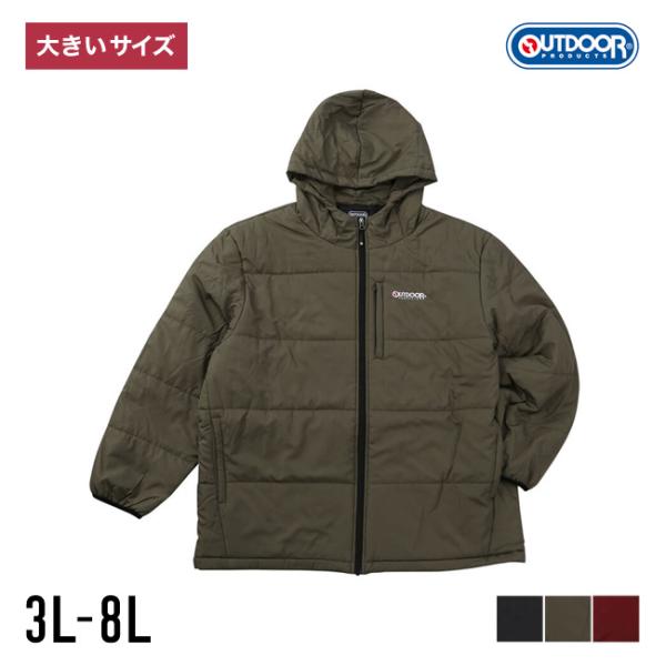 大きいサイズ 中綿コート メンズ  OUTDOOR PRODUCTS(アウトドア プロダクツ) デュ...