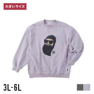 大きいサイズ スウェット メンズ トレーナー ク...の商品画像
