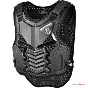 C6183YO ◆0530_1凹【アウトレット品】バイク用 スプリームボディプロテクター コミネ 04-688 ブラック 2XL  未使用 バイクウエア｜r-1recycle