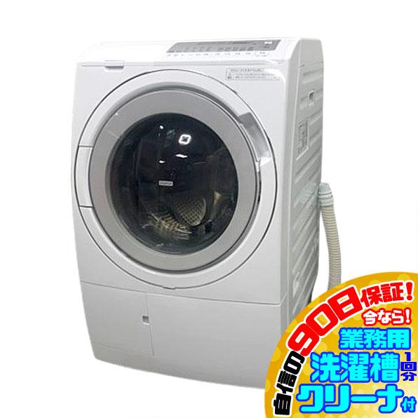 D8898YO 90日保証！【美品】ドラム式洗濯乾燥機 洗濯11kg 乾燥6kg 左開き 日立 BD...