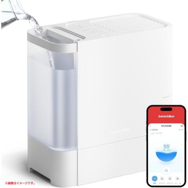 D9867YO ◆1125【アウトレット品】気化式 加湿器 4.5L 21畳対応 スイッチボット W...