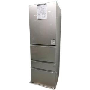 日立（HITACHI） R-HWS47T N 冷蔵庫 まんなか冷凍 470L・右開き ライト