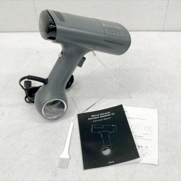 E2688YO ◆0420_3凹【美品】衣類スチーマー スチームアイロン  Morus V6  真空...