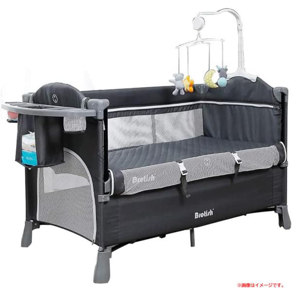 E3744YO ◆0410_1凹【アウトレット品】ベビーベッド プレイヤード ベビーサークル Won...