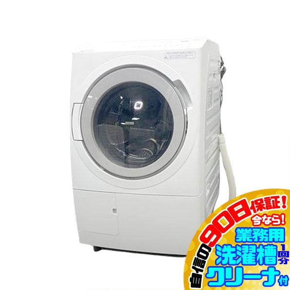 E4452YO ■0429 90日保証！【美品】ドラム式洗濯乾燥機 洗濯12kg 乾燥6kg 左開き...