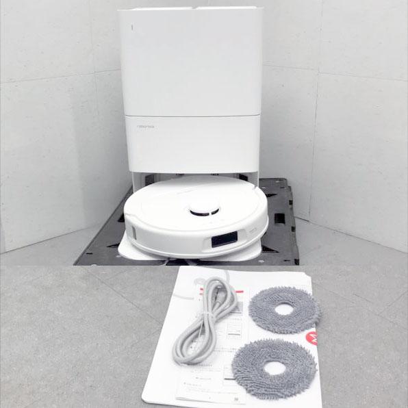 E5055YO ◆0810_5凹【ほぼ未使用】ロボット掃除機 水拭き 両用 roborock Qre...
