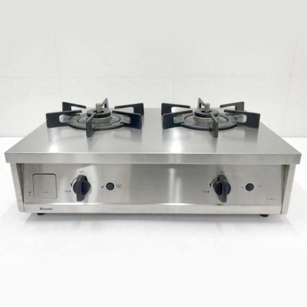 E5649NU 【ジャンク品】ガステーブル Vamo.(バーモ） リンナイ ET21-2STSY-S...