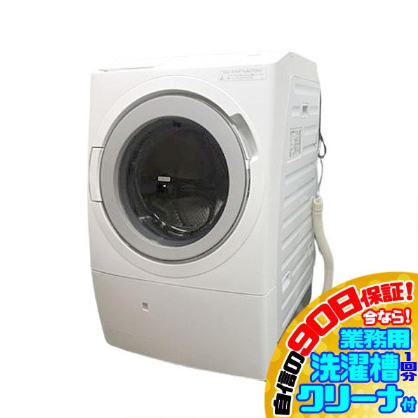E6297NU  90日保証！【美品】ドラム式洗濯乾燥機 洗濯12kg 乾燥6kg 左開き 日立 B...