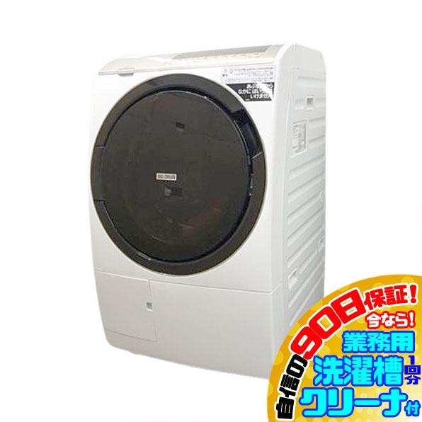 E6600NU  90日保証！【美品】ドラム式洗濯乾燥機 左開き 洗濯11kg/乾燥6kg 日立 B...