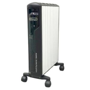 E6607NU 【美品】マルチダイナミックヒーター Wi-Fiモデル デロンギ MDHAA15WIFI-BK オイルレスヒーター 10〜13畳家電