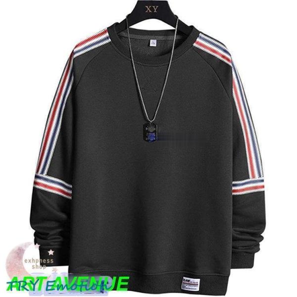 プルオーバー 秋服 メンズ Tシャツ カットソー パーカー 長袖 メンズ トップス カジュアル トレ...