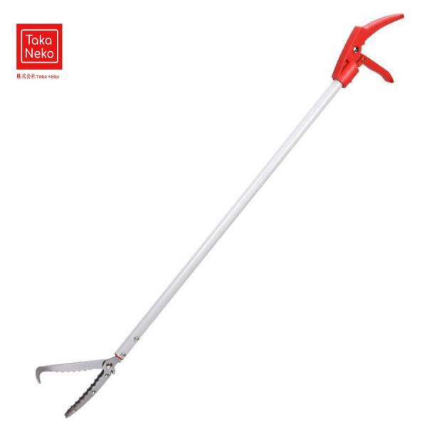 ヘビ捕獲棒 伸縮式 ヘビ捕獲棒 蛇取り ステンレス製 ロック機能搭載 軽量 簡単 爬虫類 ヘビ 蛇 ...